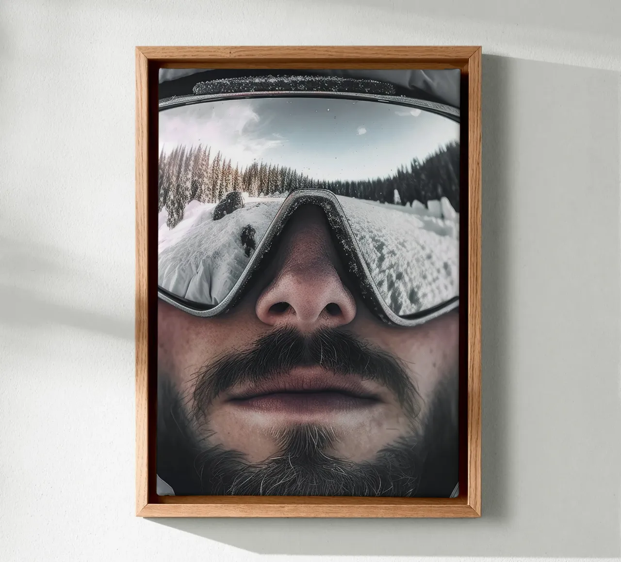 Occhiali da sci tela con Cornice a cassetta da World of Pearce