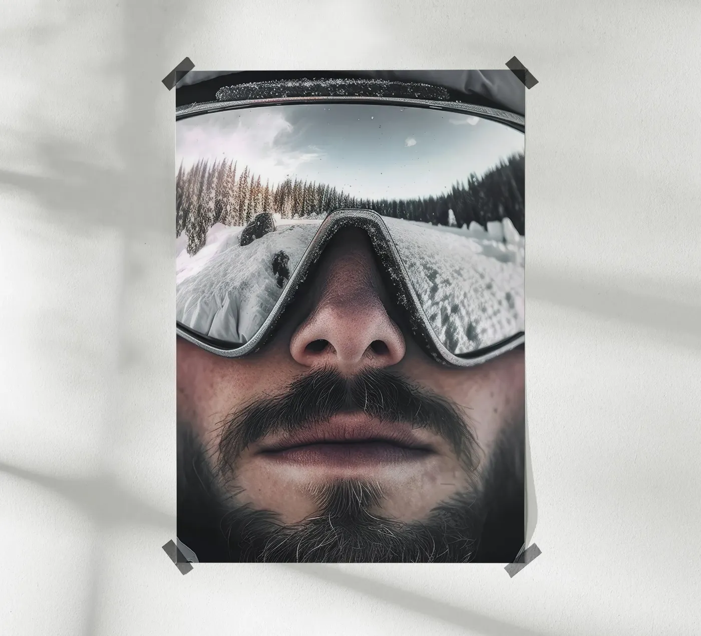 Ski Goggles poster van World of Pearce