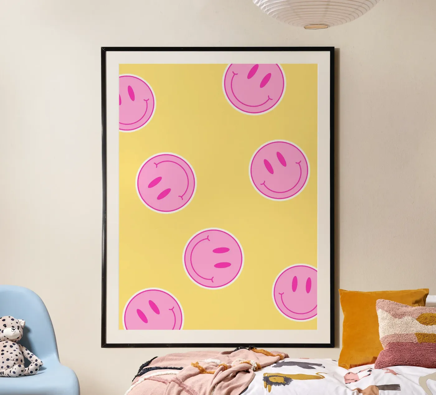 Happy poster van PinkCandyWalls