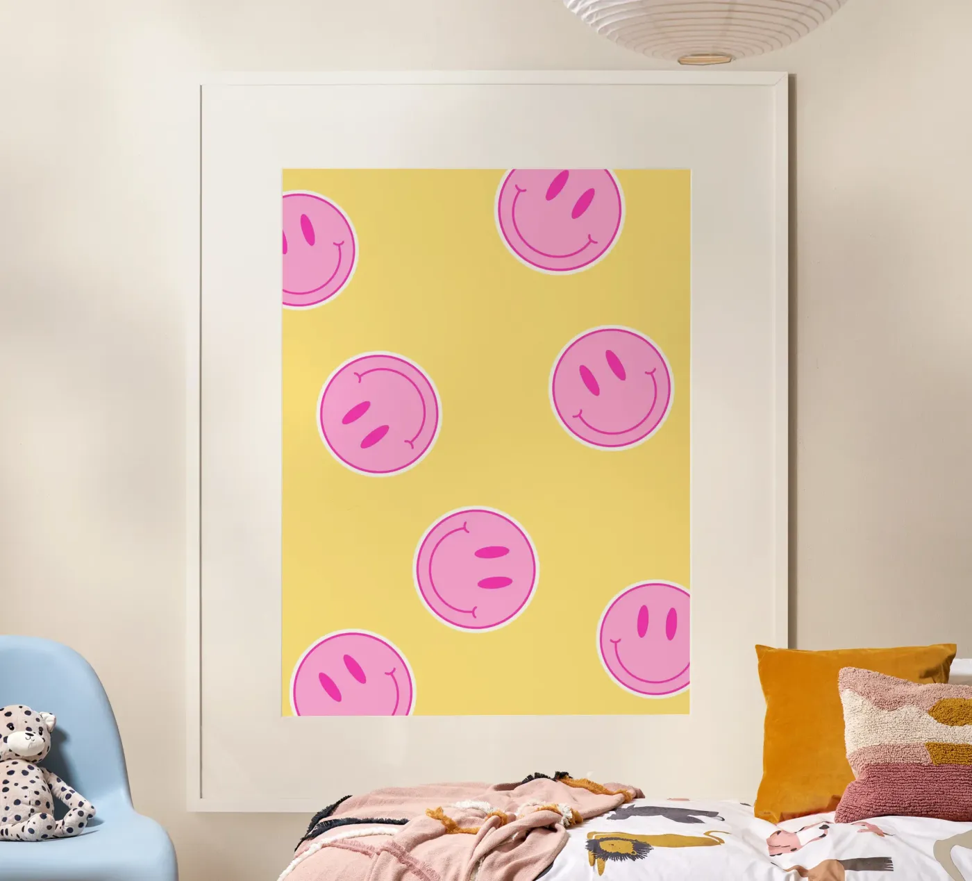 Happy poster van PinkCandyWalls