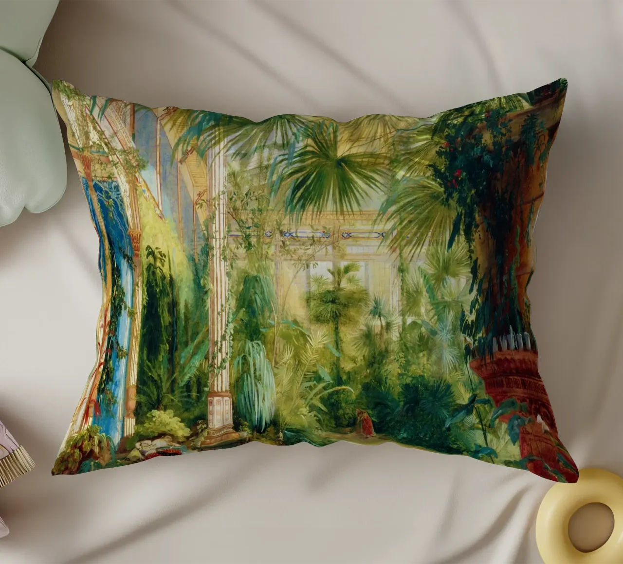 L'interno della Palm House cuscino da Venus Art
