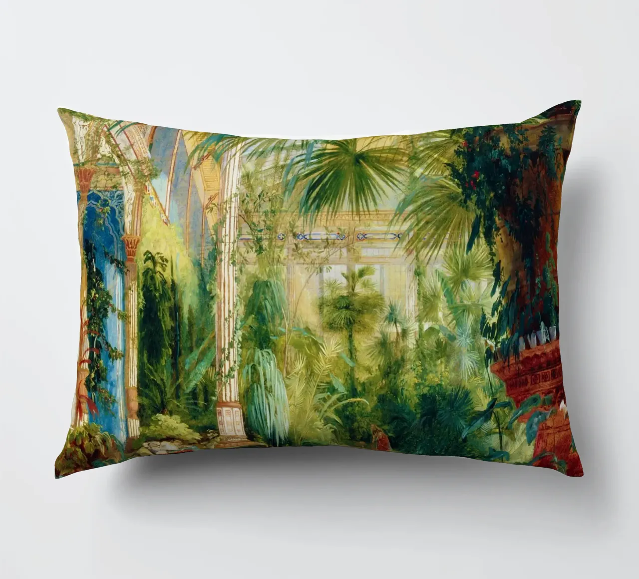 L'interno della Palm House cuscino da Venus Art