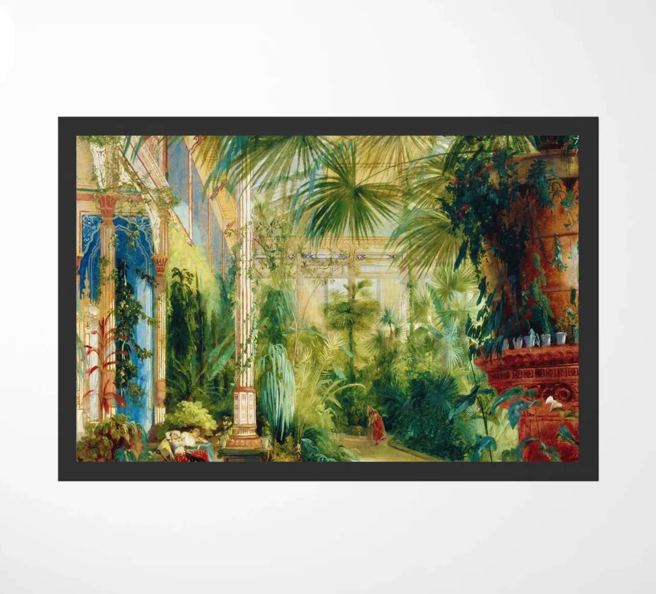L'interno della Palm House zerbino da Venus Art