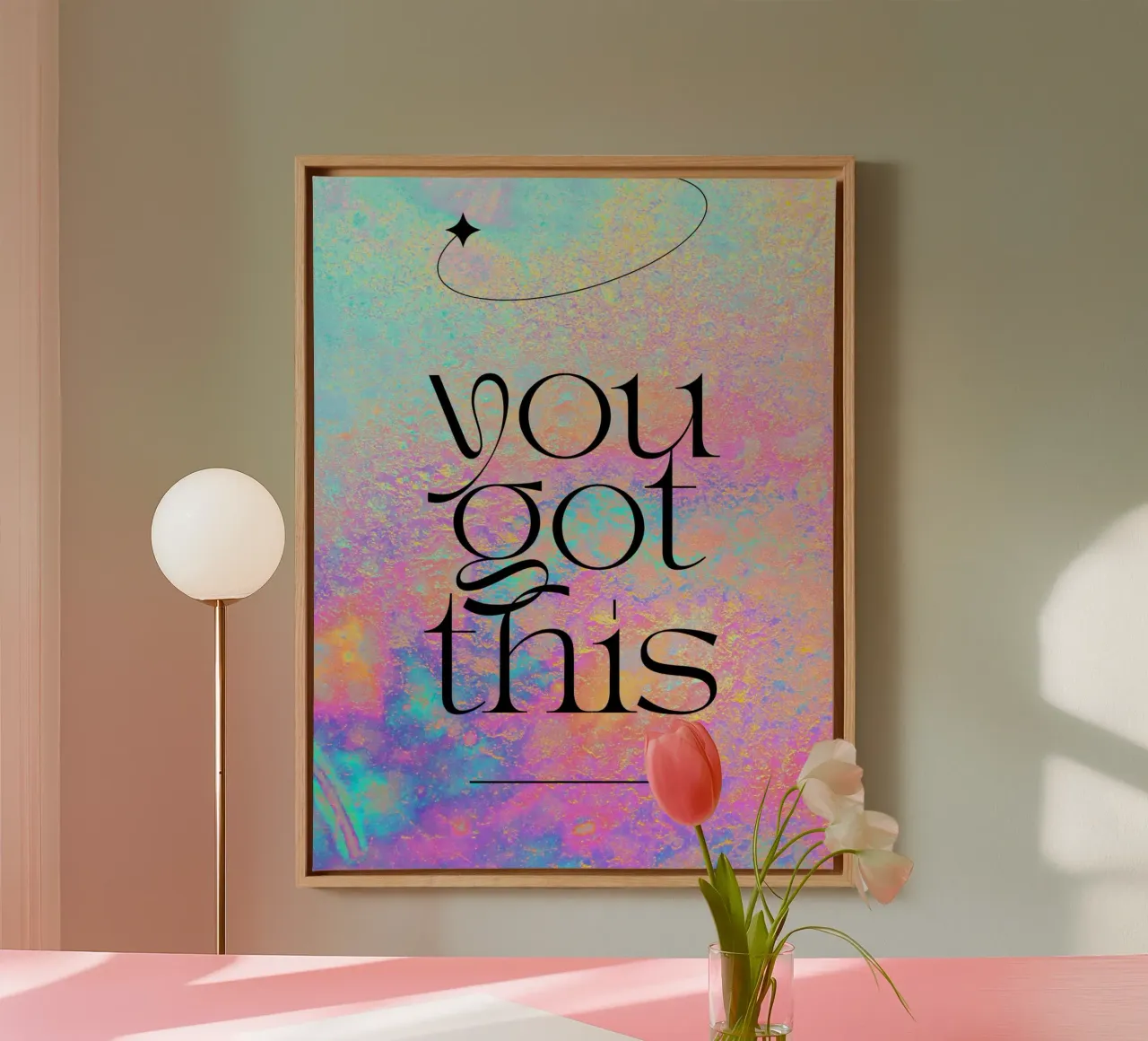 You got this tela con Cornice a cassetta da PinkCandyWalls