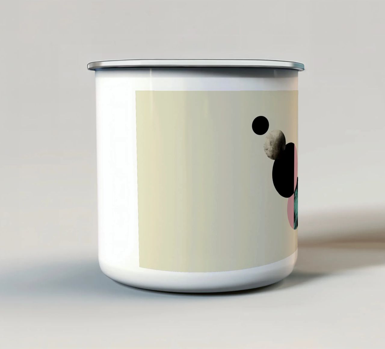 Eclissi tazza in smalto da cafelab