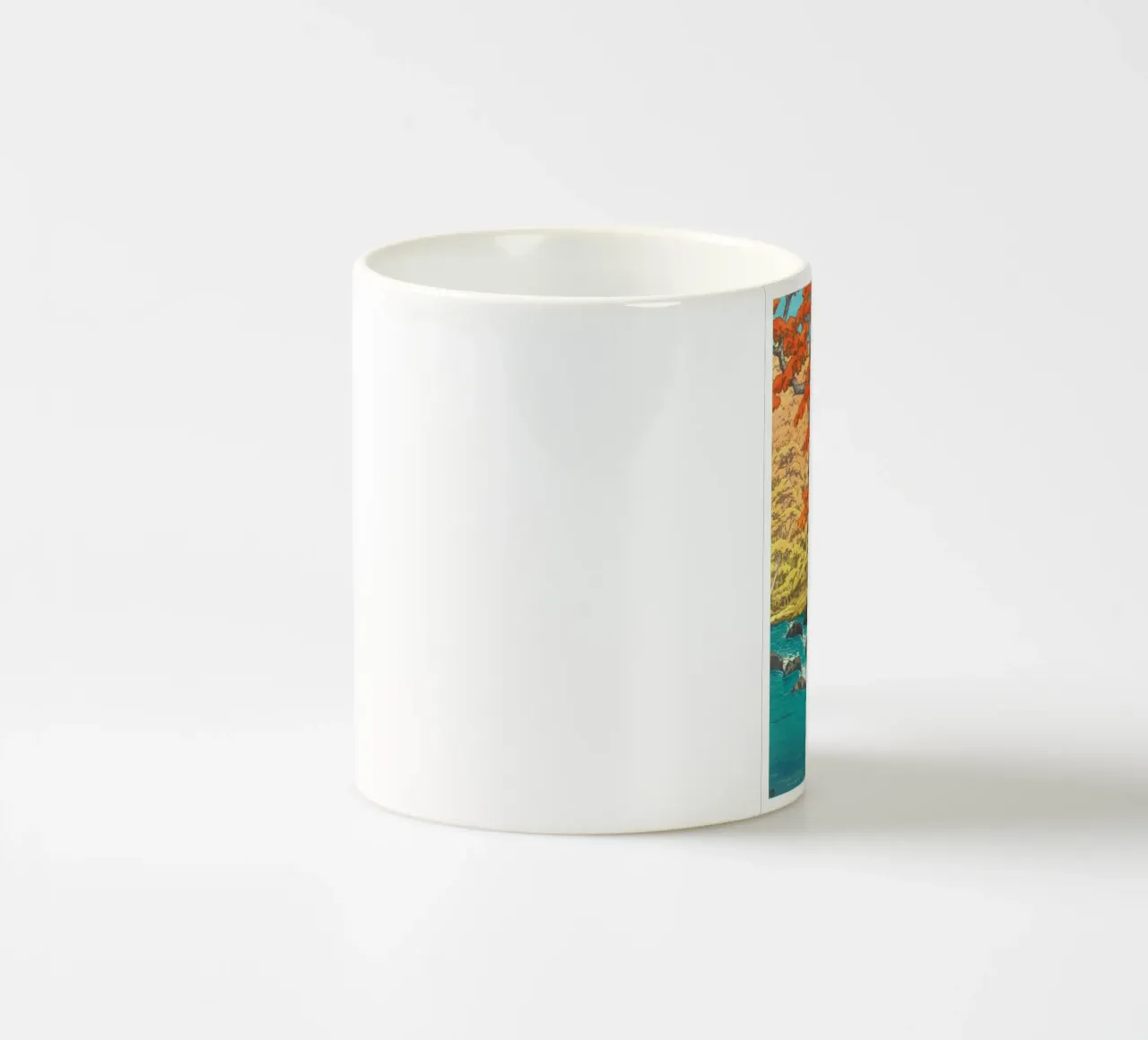 Hasui Kawase – Herfst in Oirase tazza in ceramica da Classic Art Prints