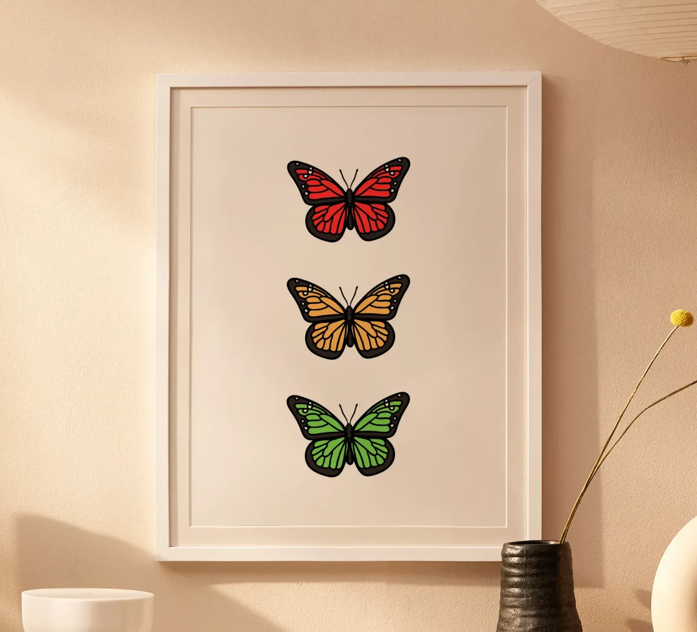 Butterflies poster da PinkCandyWalls