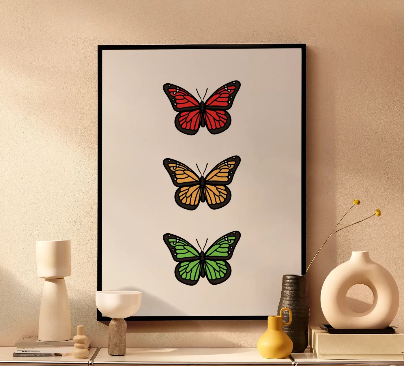 Butterflies poster da PinkCandyWalls
