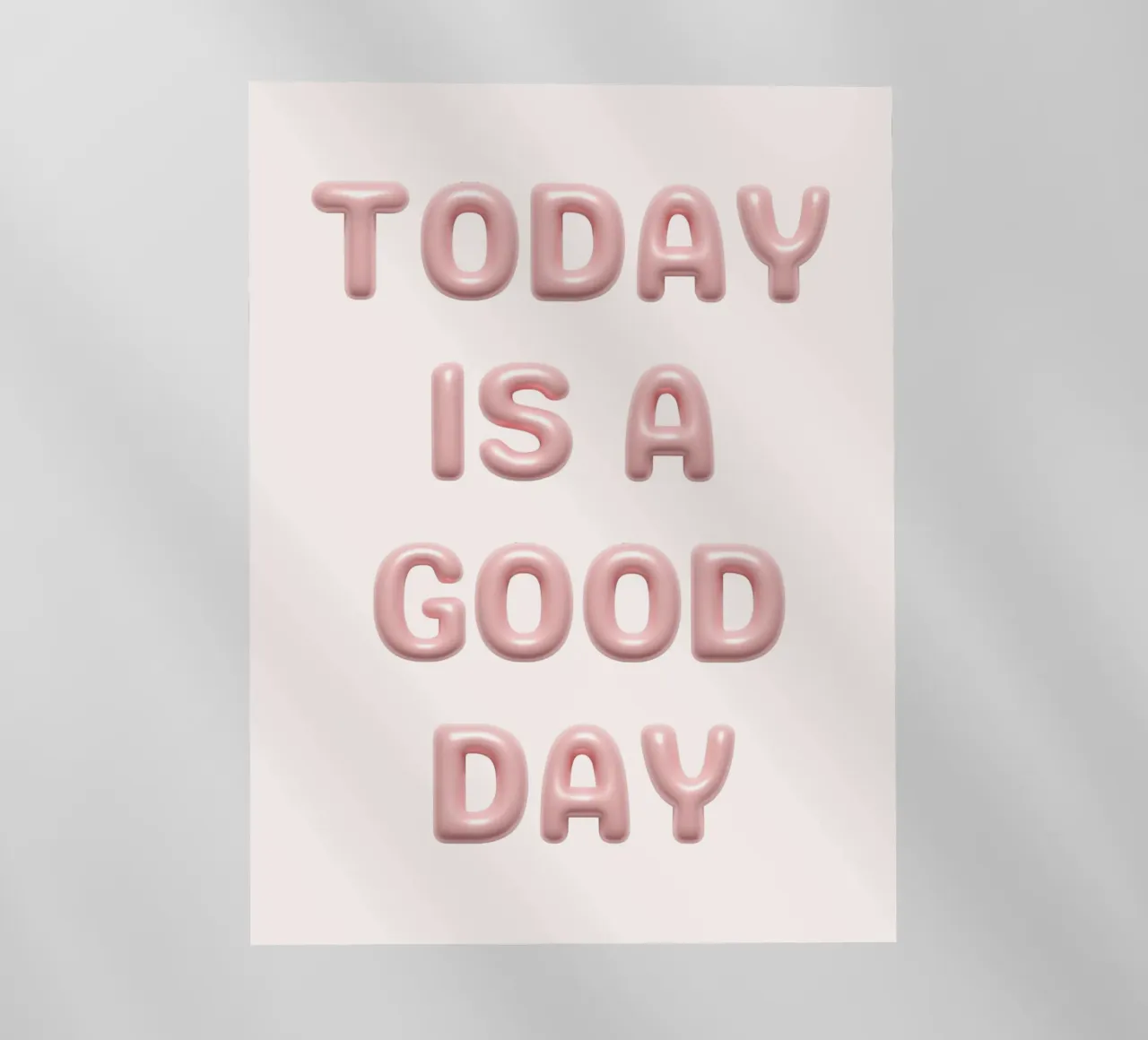 Today is a good day pellicola backlit da PinkCandyWalls