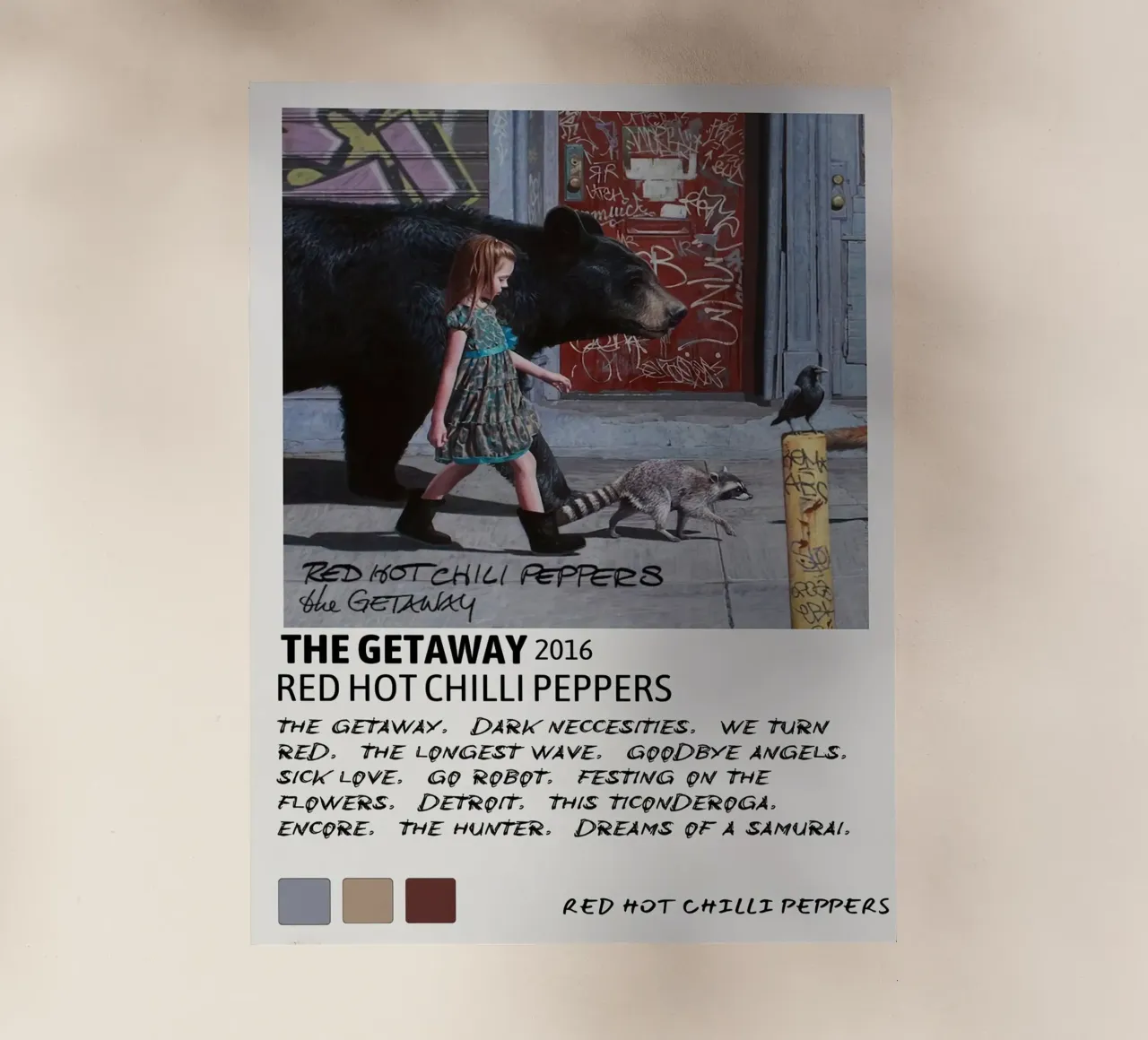 RHCPThe Getaway pellicola backlit da Roronoa7