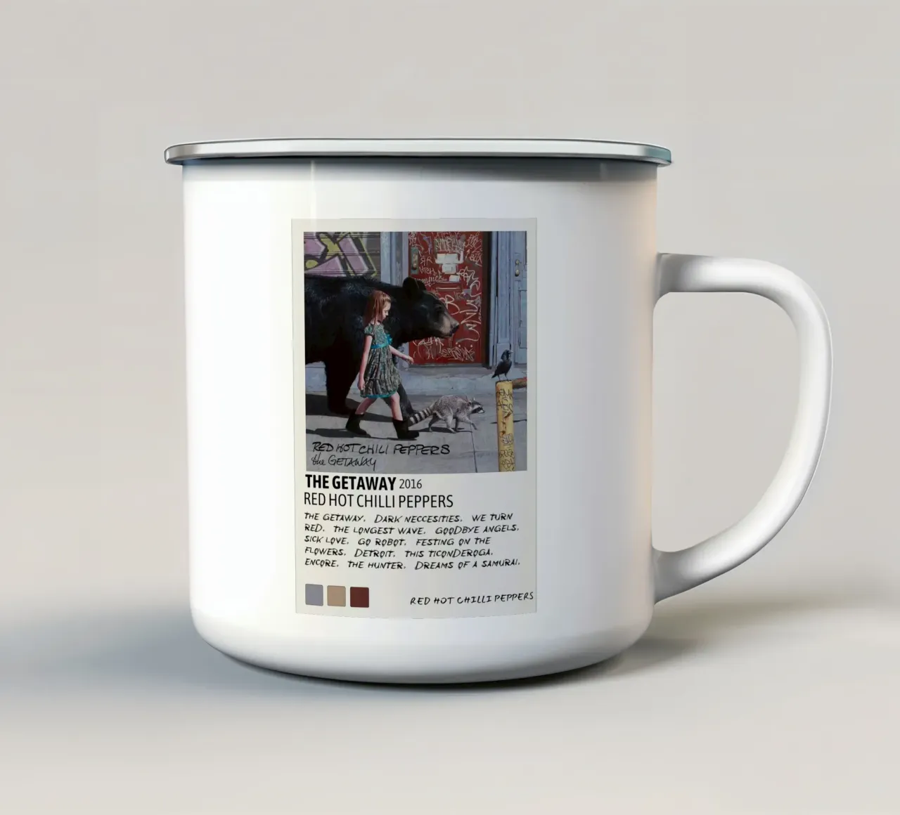RHCPThe Getaway tazza in smalto da Roronoa7