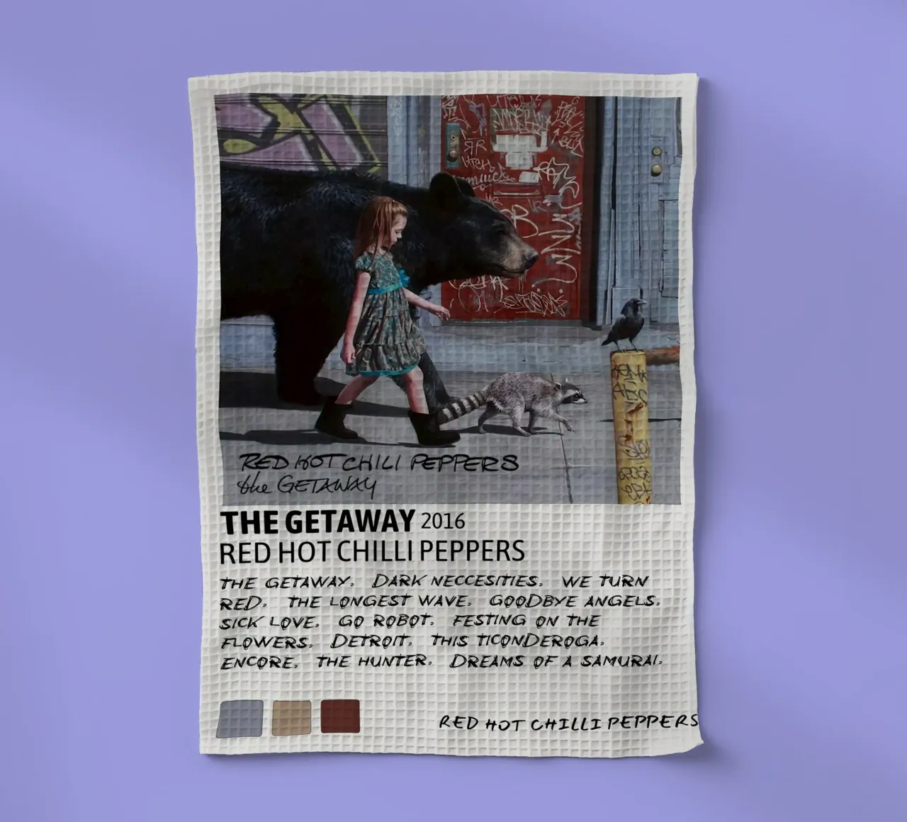 RHCPThe Getaway canovaccio da cucina da Roronoa7