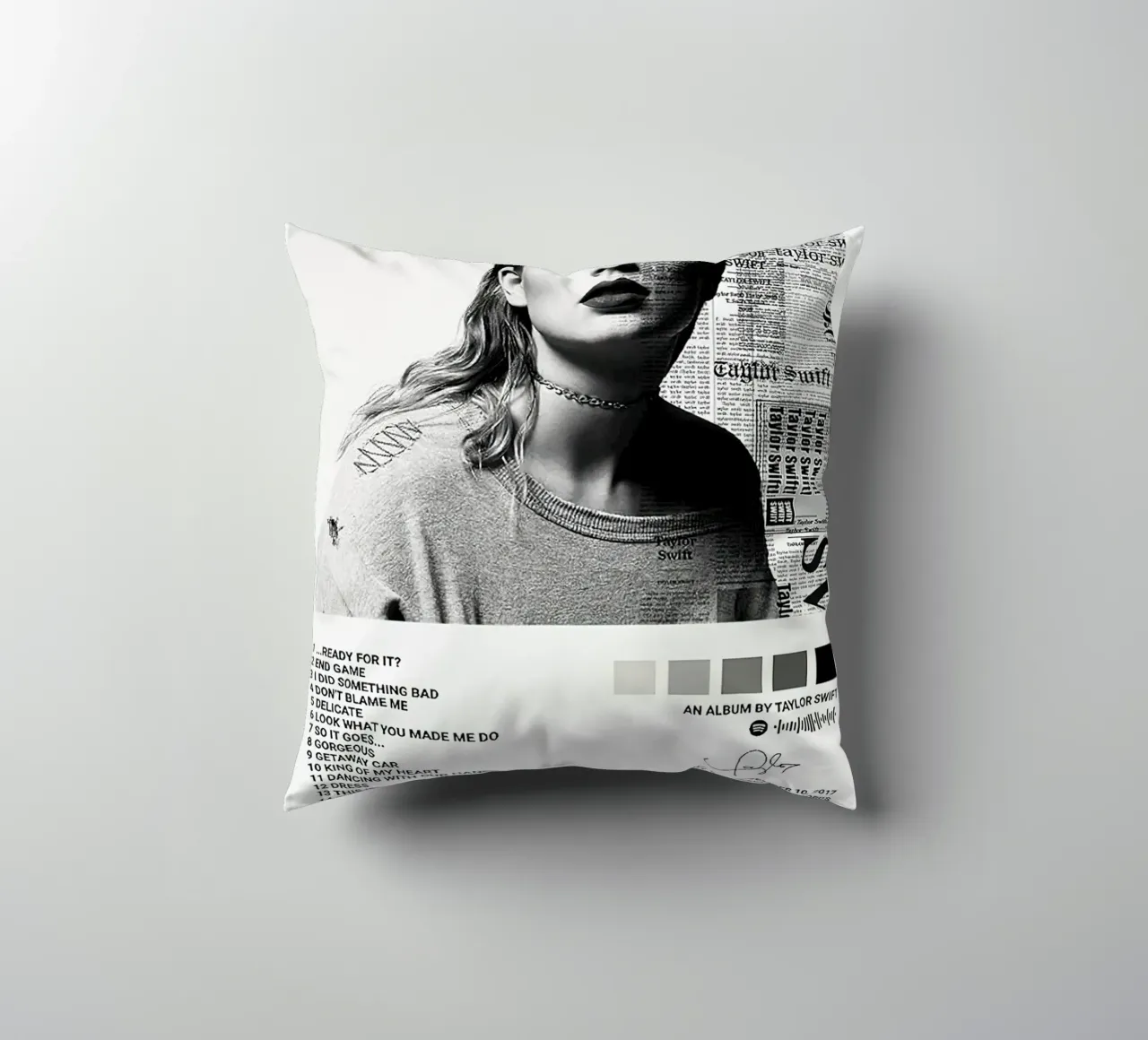 Taylor Swift Reputation cuscino da Roronoa7