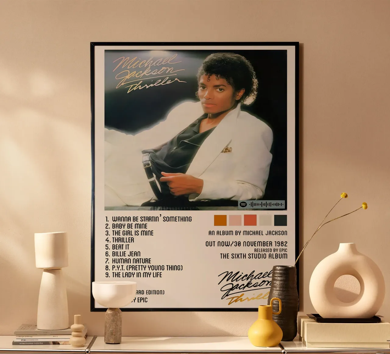 Michael Jackson Thriller poster da Roronoa7