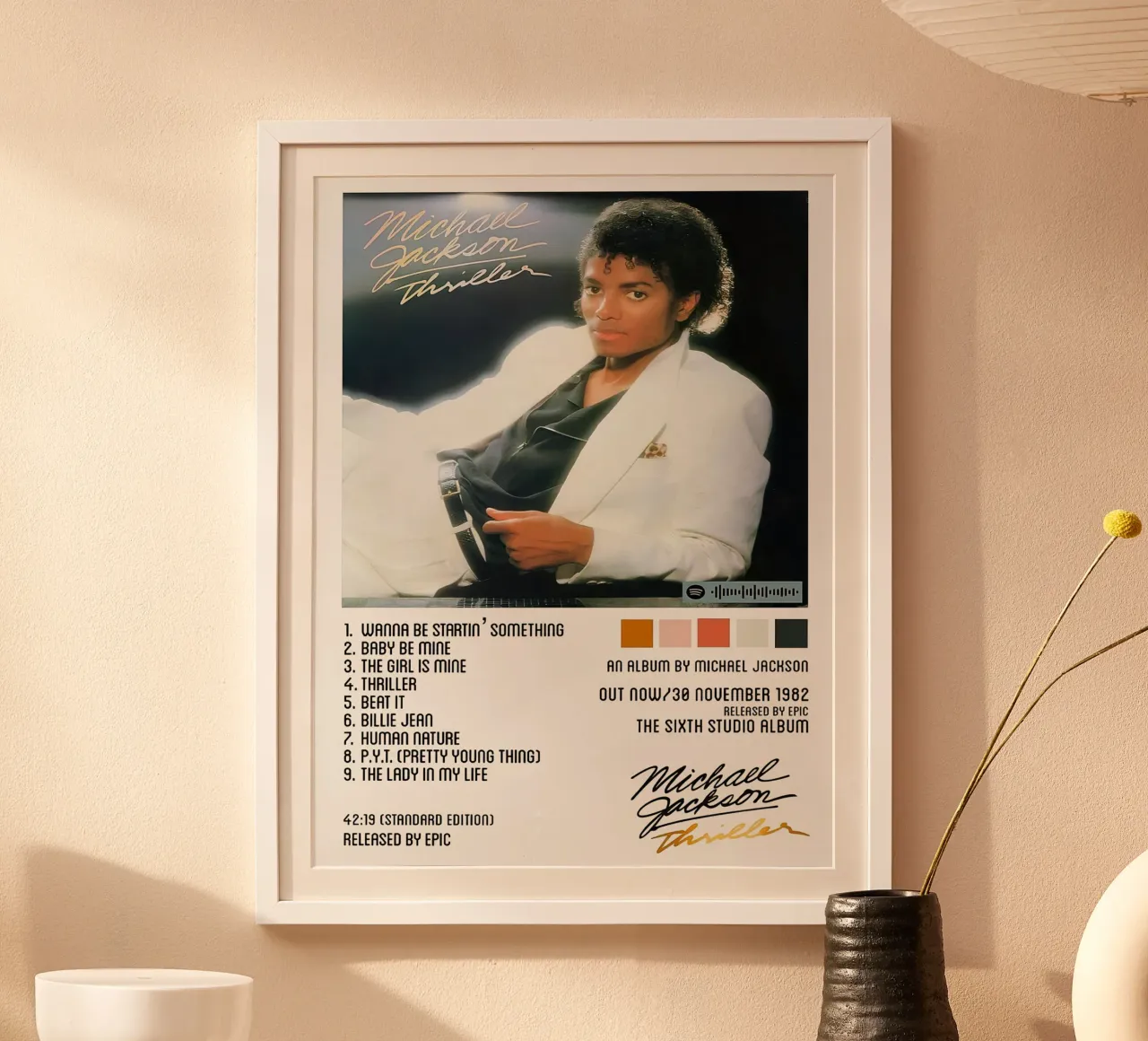 Michael Jackson Thriller poster da Roronoa7