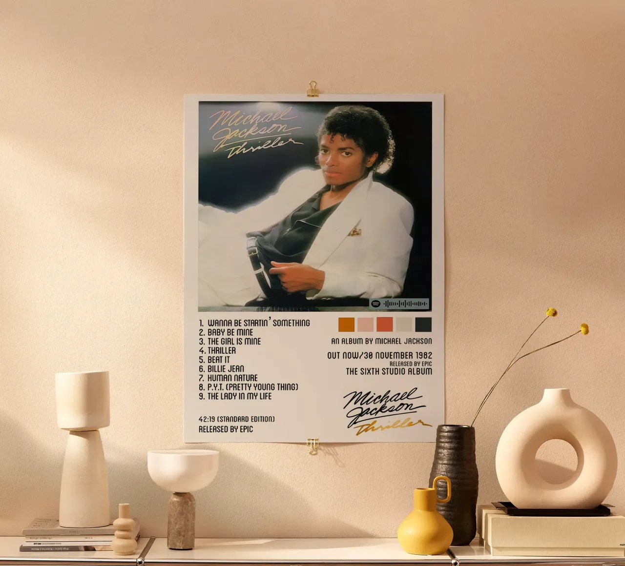 Michael Jackson Thriller poster da Roronoa7