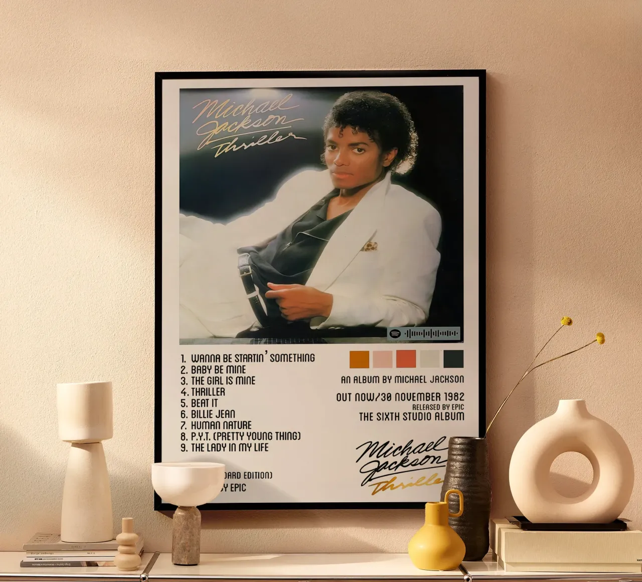 Michael Jackson Thriller poster da Roronoa7