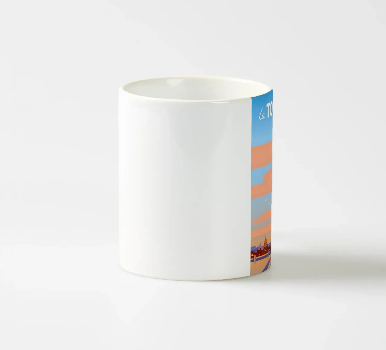 Torre Eiffel di Parigi tazza in ceramica da C.WILL