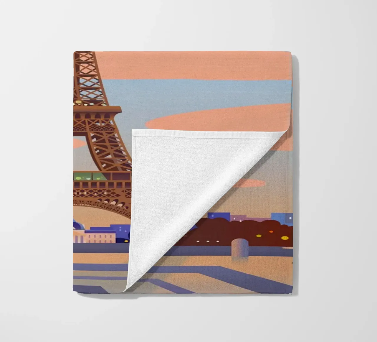 Torre Eiffel di Parigi telo mare da C.WILL