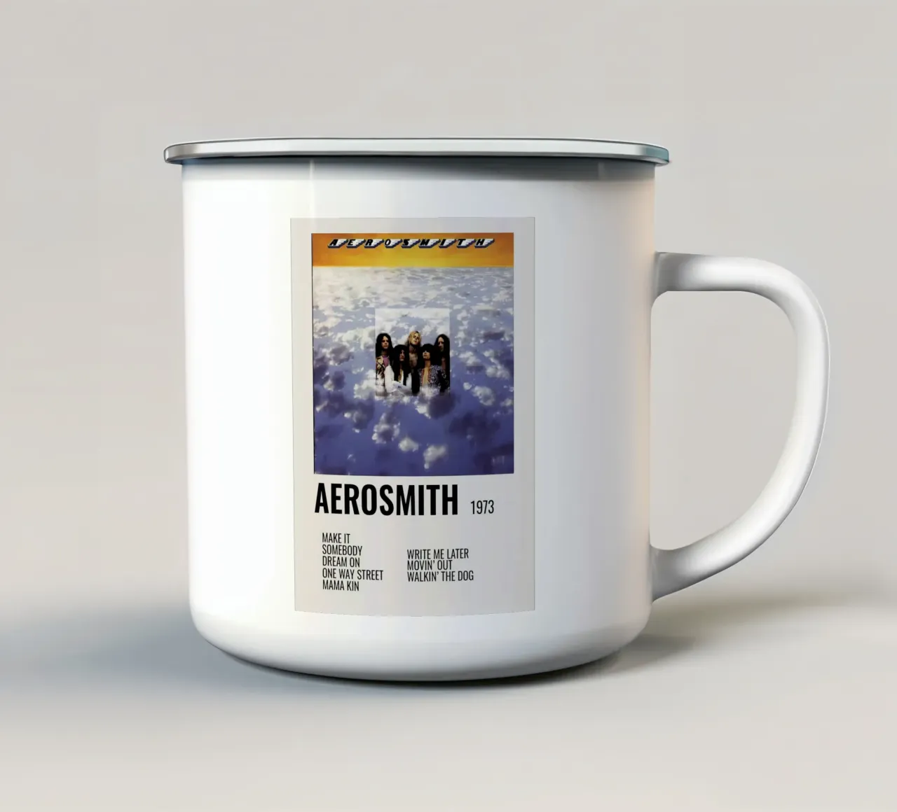 Aerosmith tazza in smalto da Roronoa7