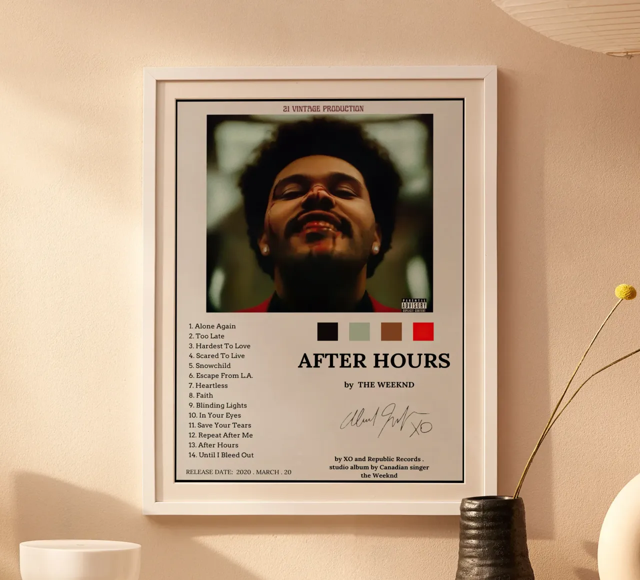 The Weeknd poster da Roronoa7