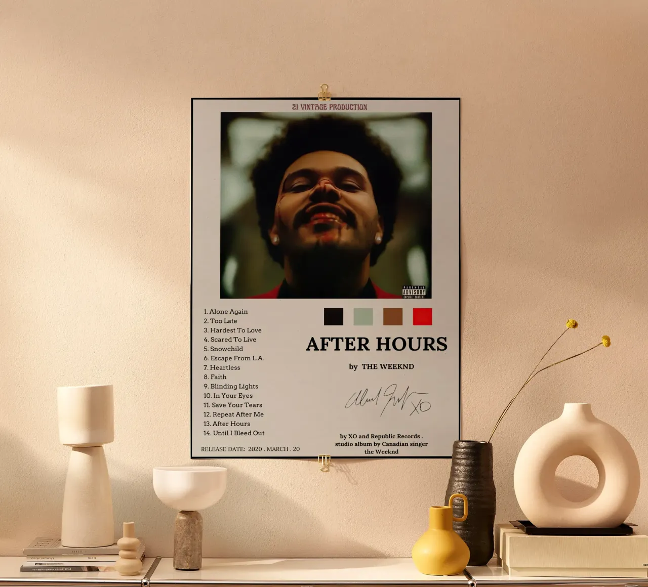 The Weeknd poster da Roronoa7