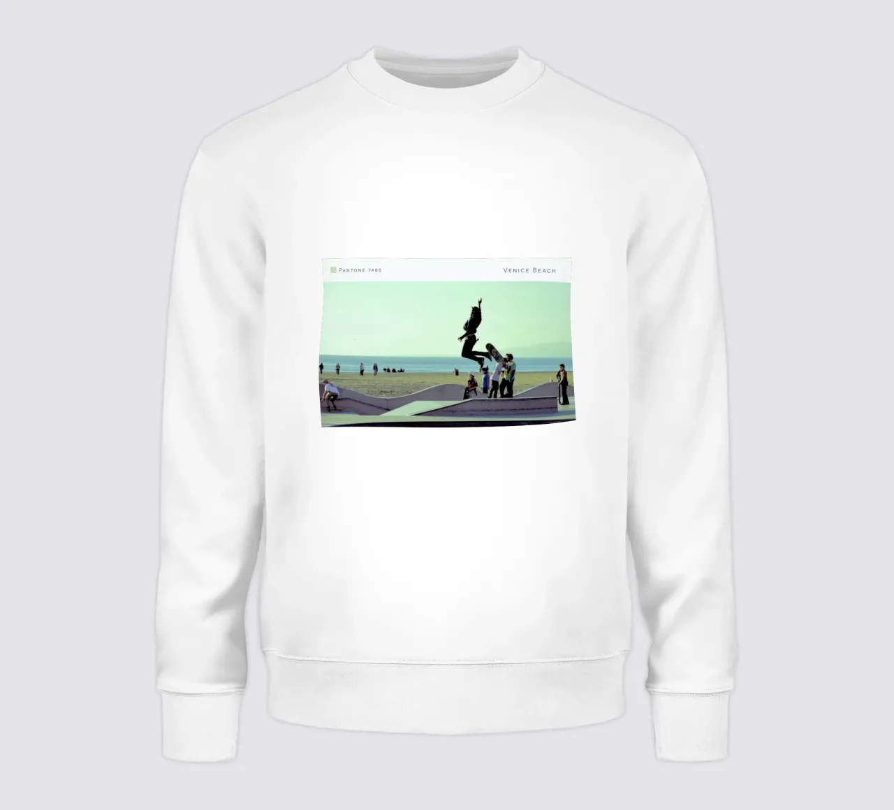 Venice Beach Pantone 7485 felpa da In Full Color