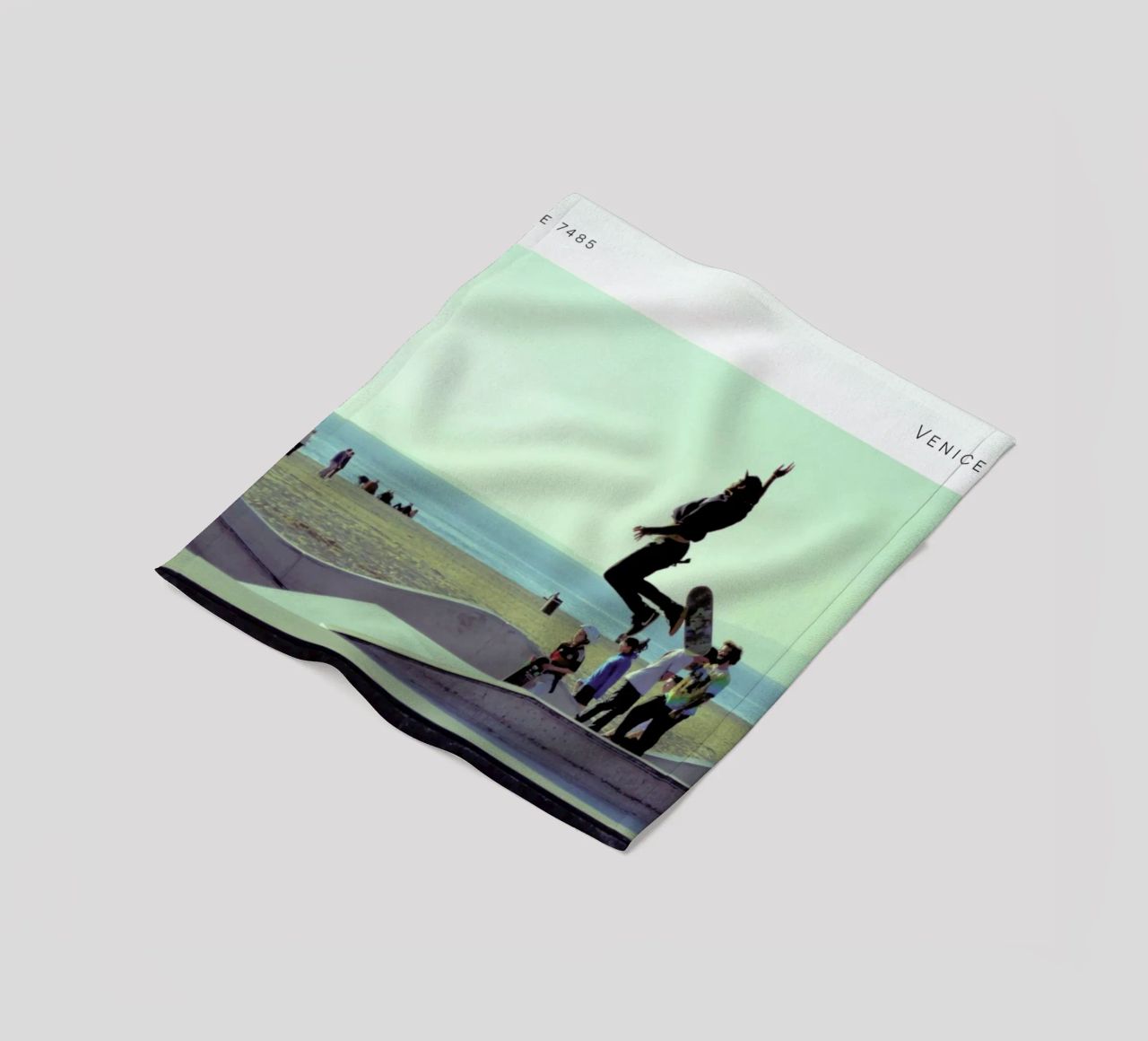 Venice Beach Pantone 7485 coperta in pile da In Full Color