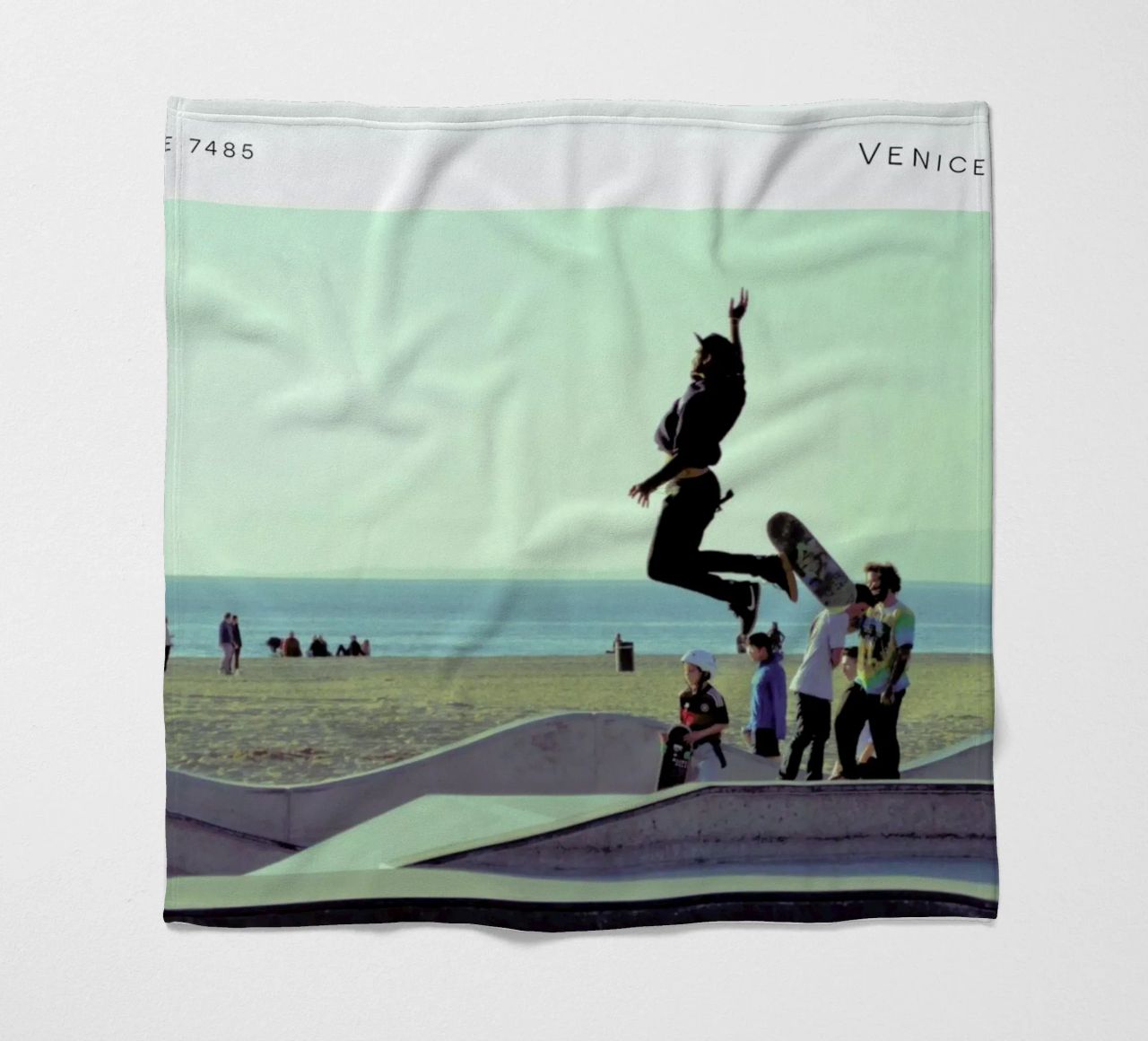 Venice Beach Pantone 7485 coperta in pile da In Full Color