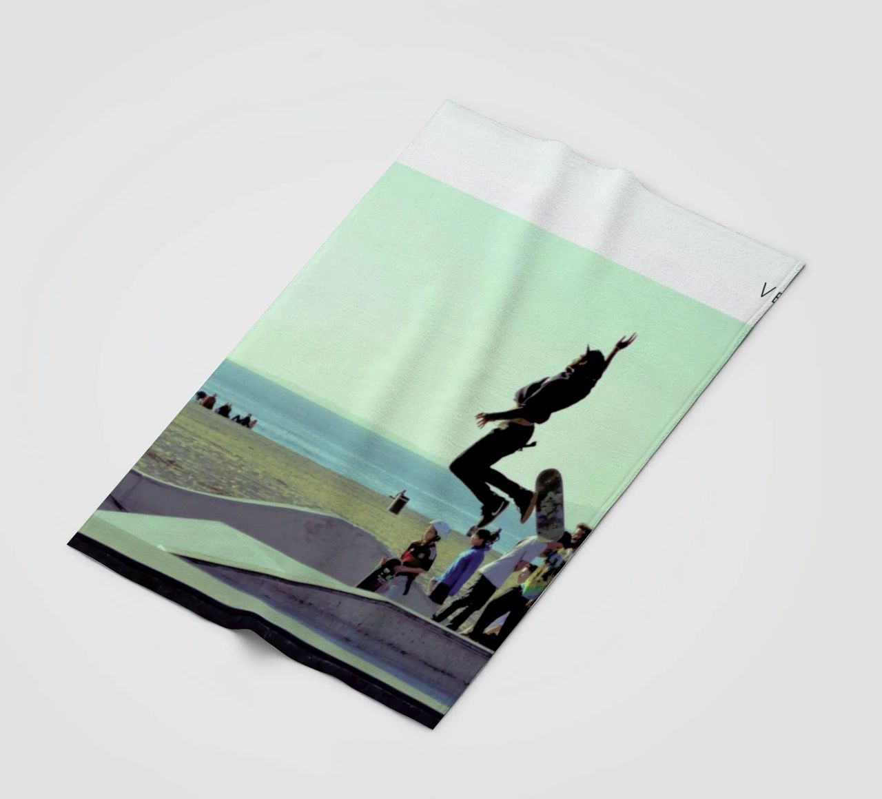 Venice Beach Pantone 7485 coperta in pile da In Full Color