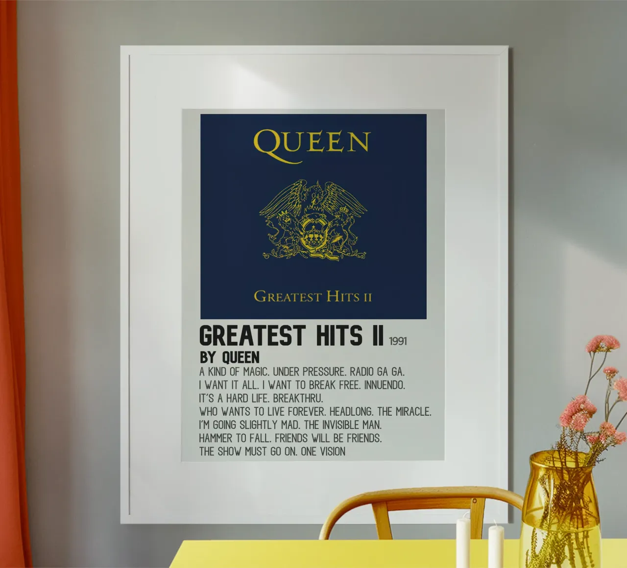 Queeen Greatest Hits poster da Roronoa7