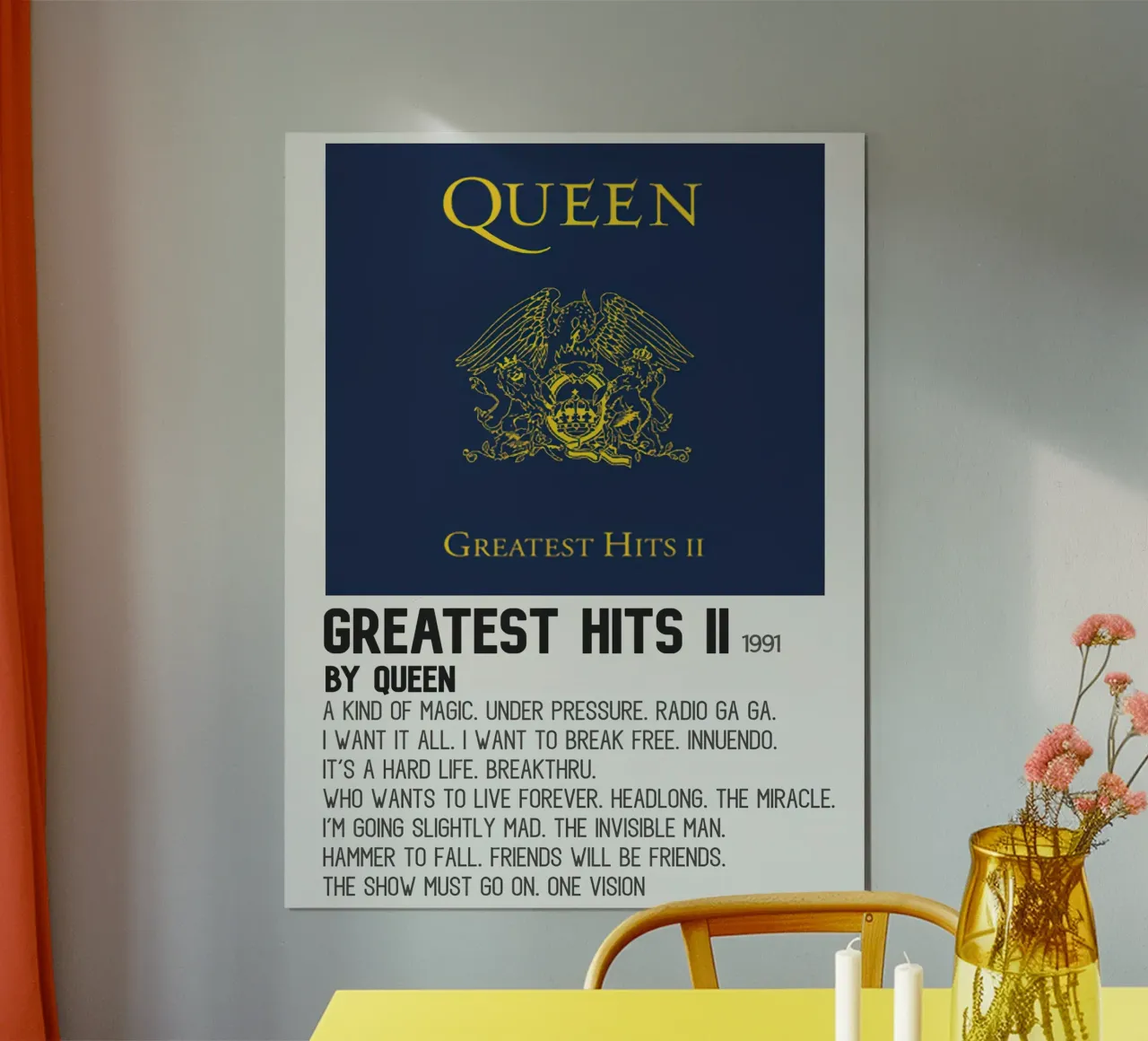 Queeen Greatest Hits poster da Roronoa7