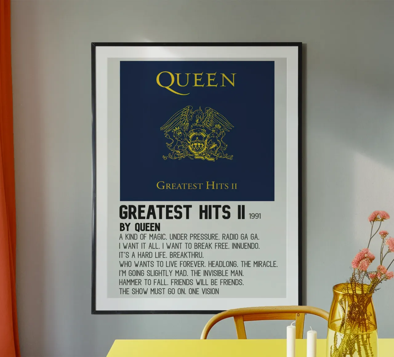 Queeen Greatest Hits poster da Roronoa7
