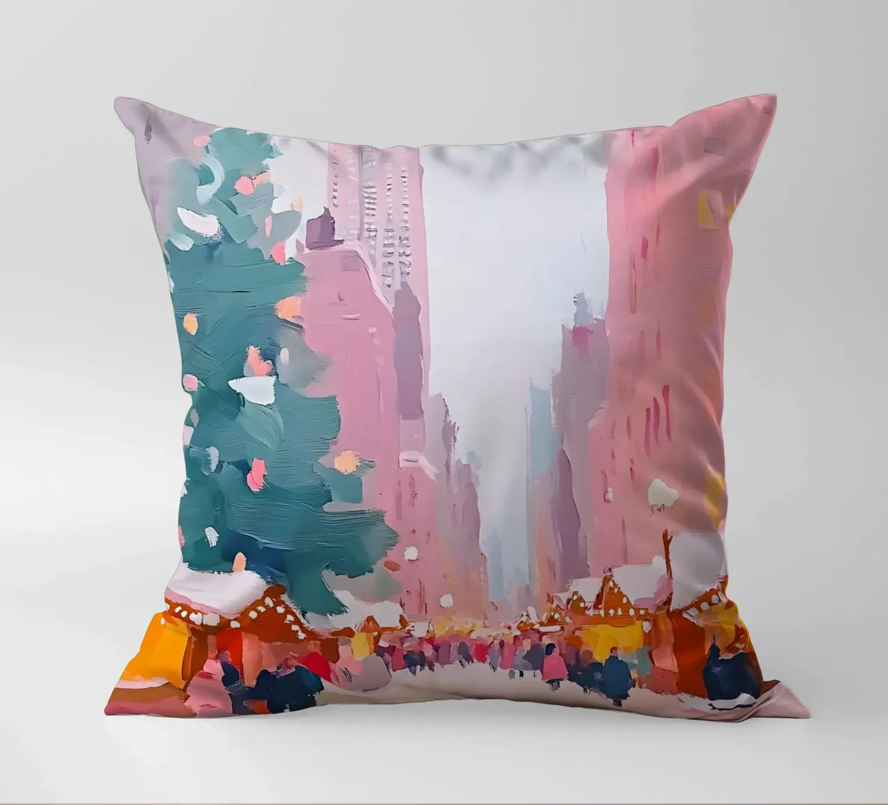 Christmas in New York cuscino da Gypsy Galleria