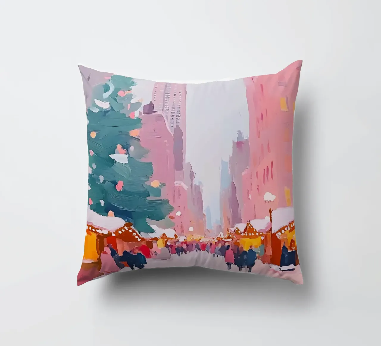 Christmas in New York cuscino da Gypsy Galleria