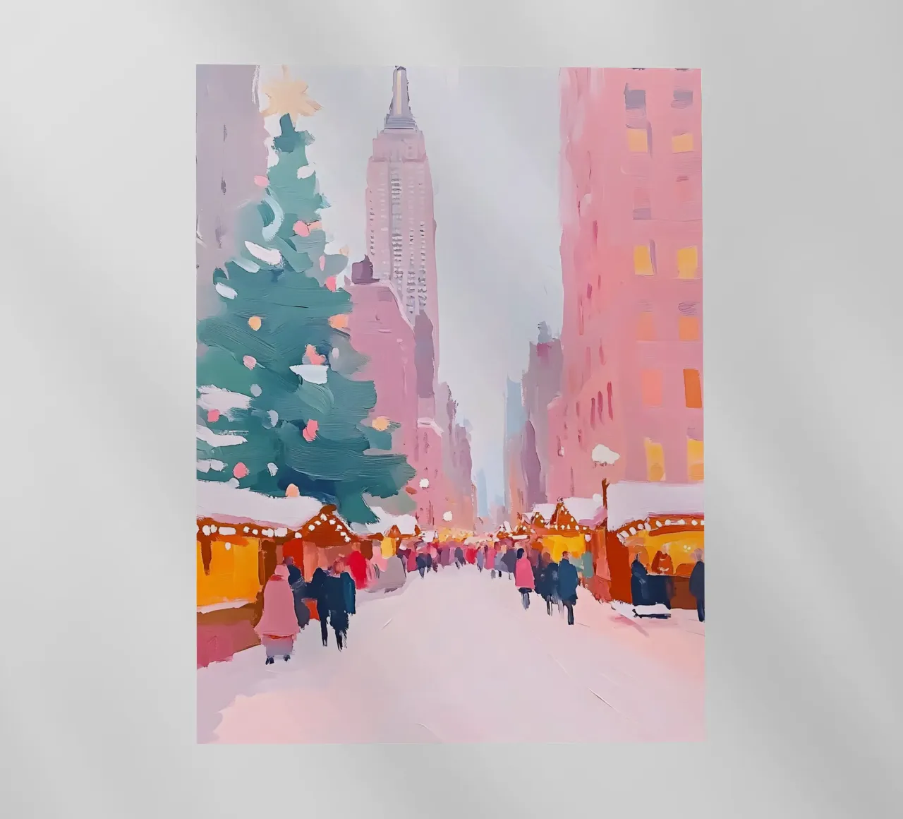 Christmas in New York pellicola backlit da Gypsy Galleria
