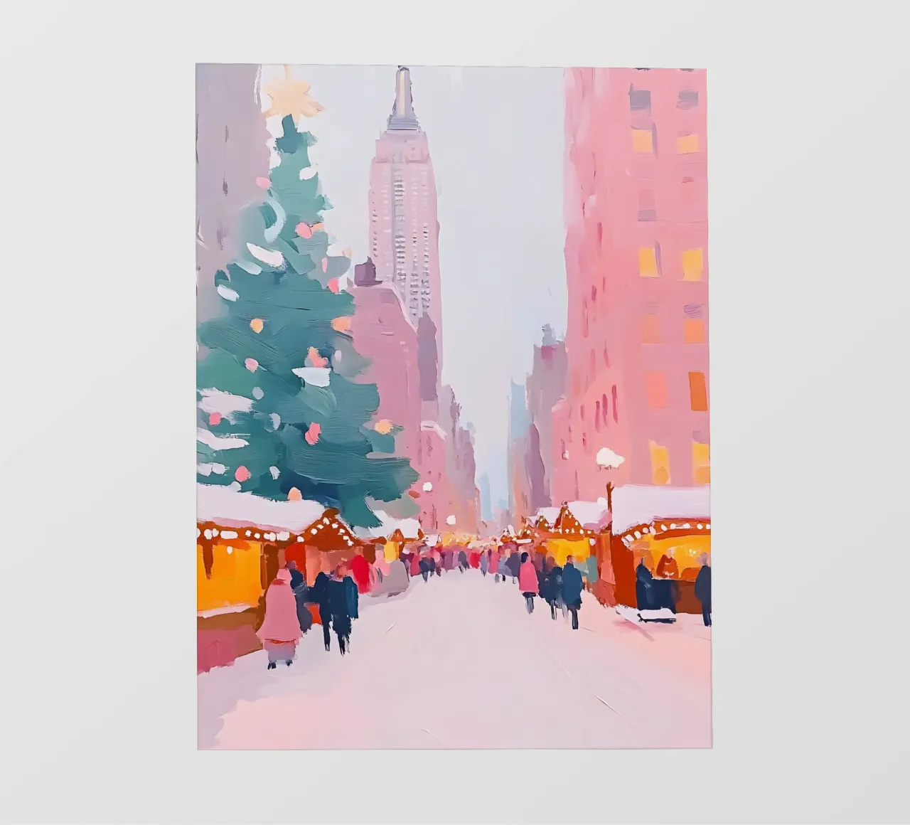 Christmas in New York pellicola backlit da Gypsy Galleria