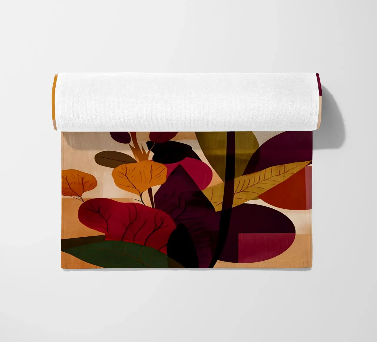 Abstract Botanical Shapes telo mare da Gypsy Galleria