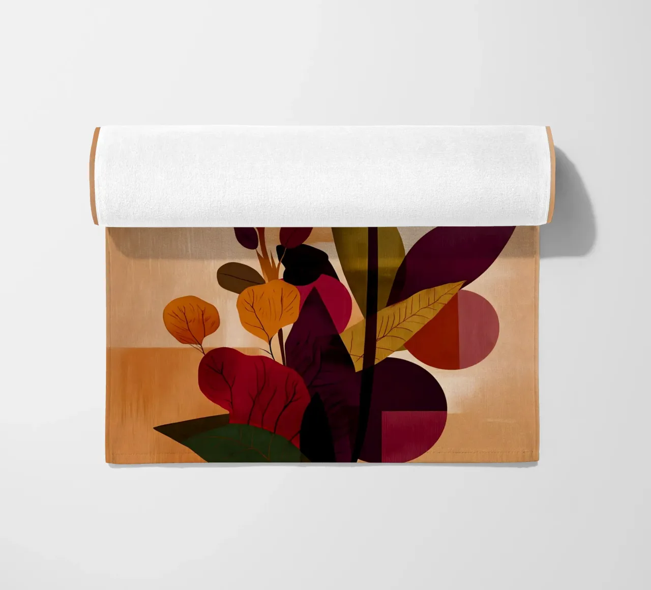 Abstract Botanical Shapes telo mare da Gypsy Galleria