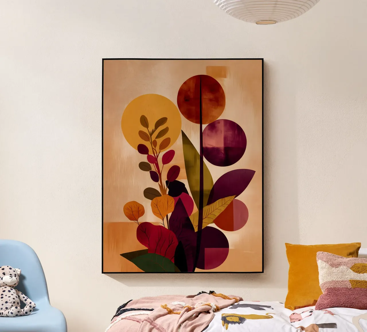 Abstract Botanical Shapes plexiglass da Gypsy Galleria