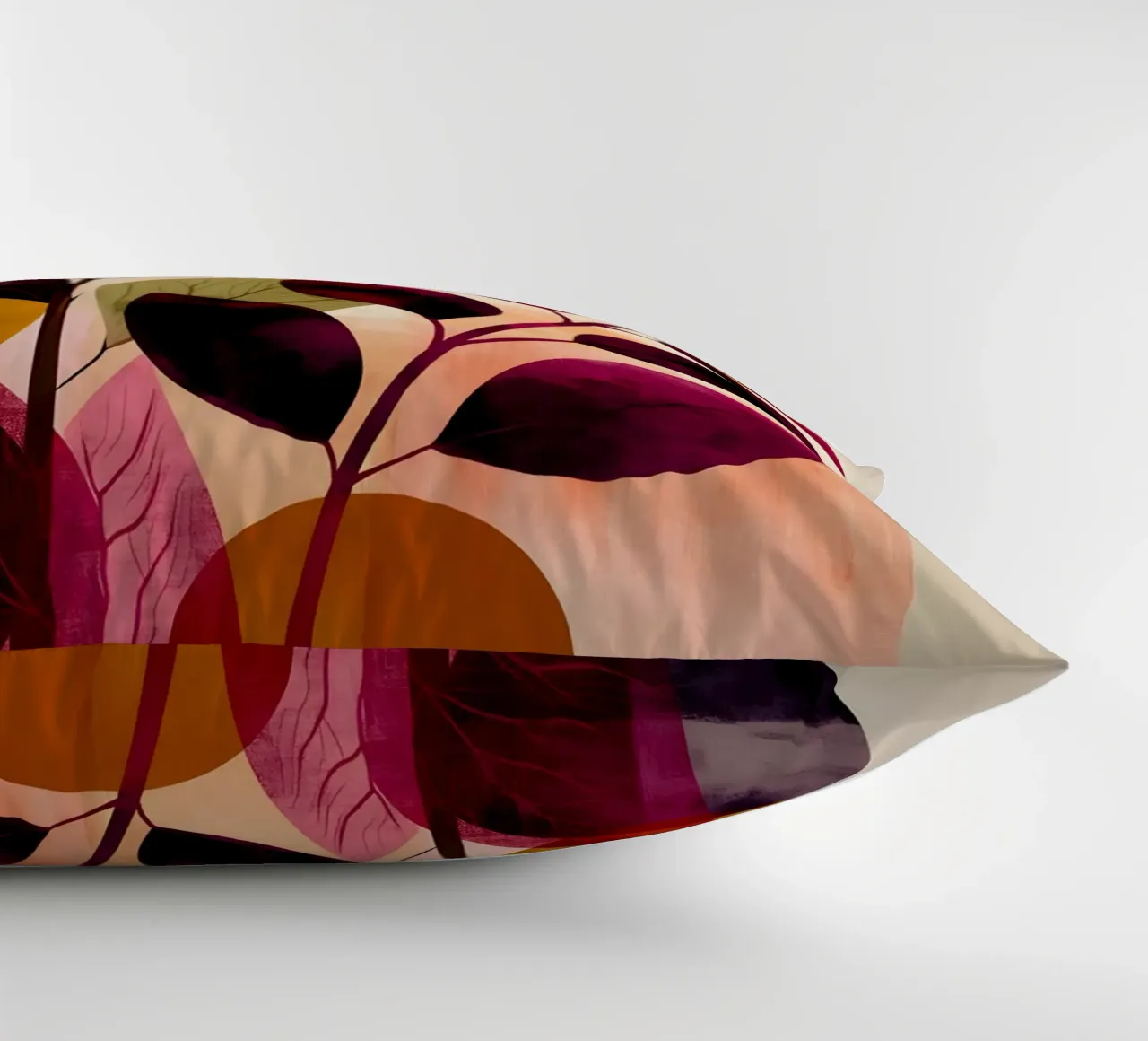 Abstract Botanical Shapes cuscino da Gypsy Galleria