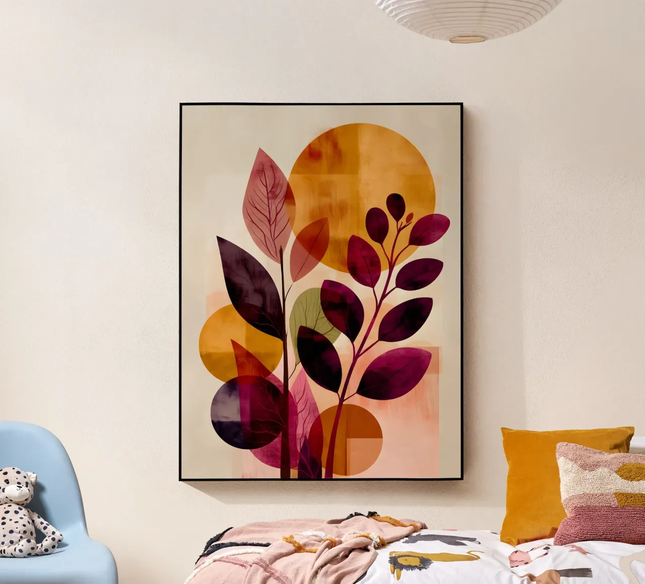 Abstract Botanical Shapes plexiglass da Gypsy Galleria