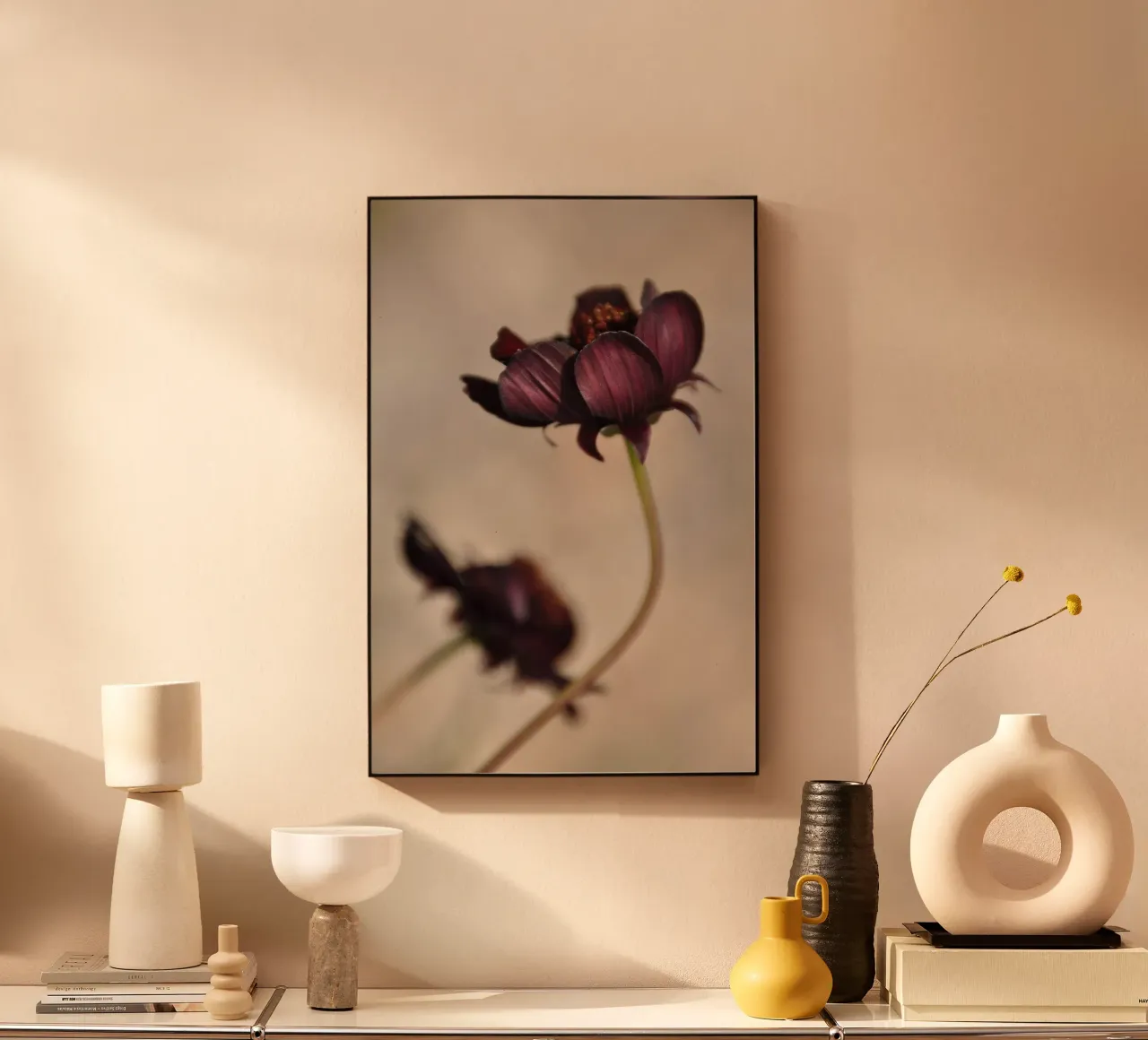 Schokoblume plexiglass da Visuelle Poesie am Wegesrand