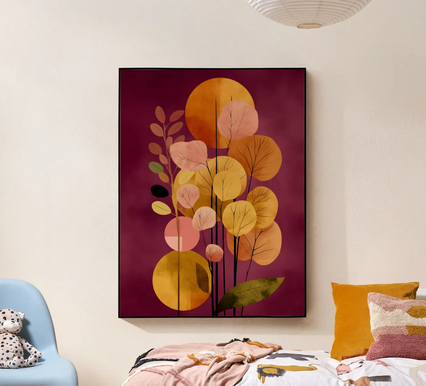 Abstract Botanical Shapes plexiglass da Gypsy Galleria