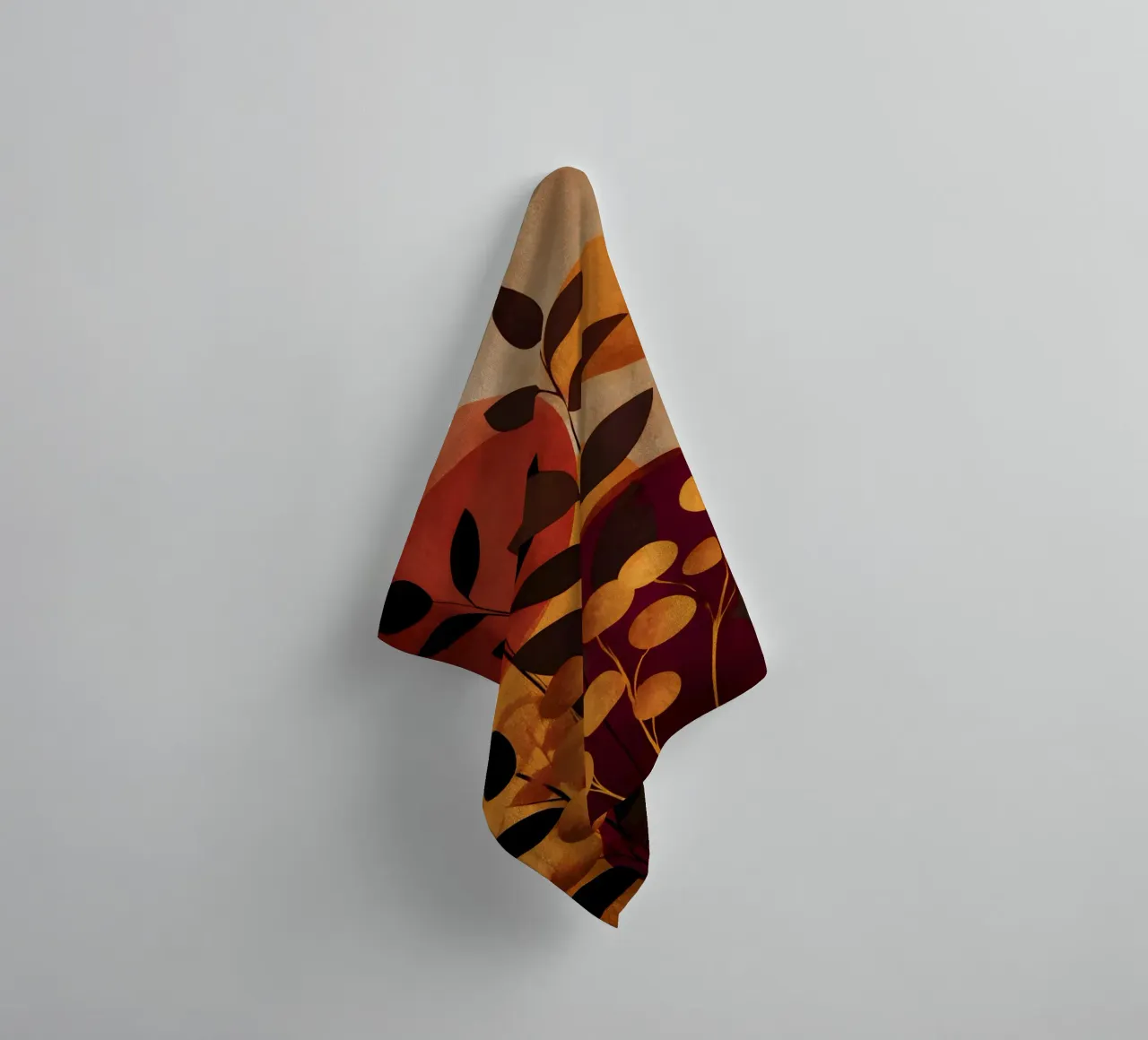 Abstract Botanical Shapes asciugamano da bagno da Gypsy Galleria