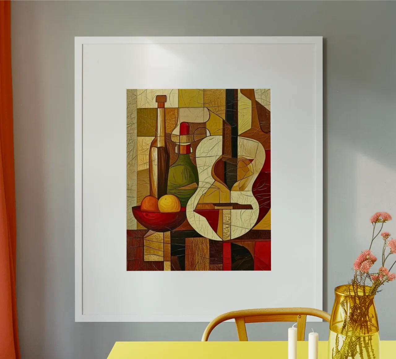 Schöne Gitarre Picasso Poster von Günstiger Laden