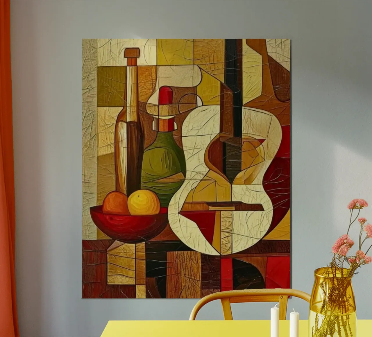 Schöne Gitarre Picasso Poster von Günstiger Laden
