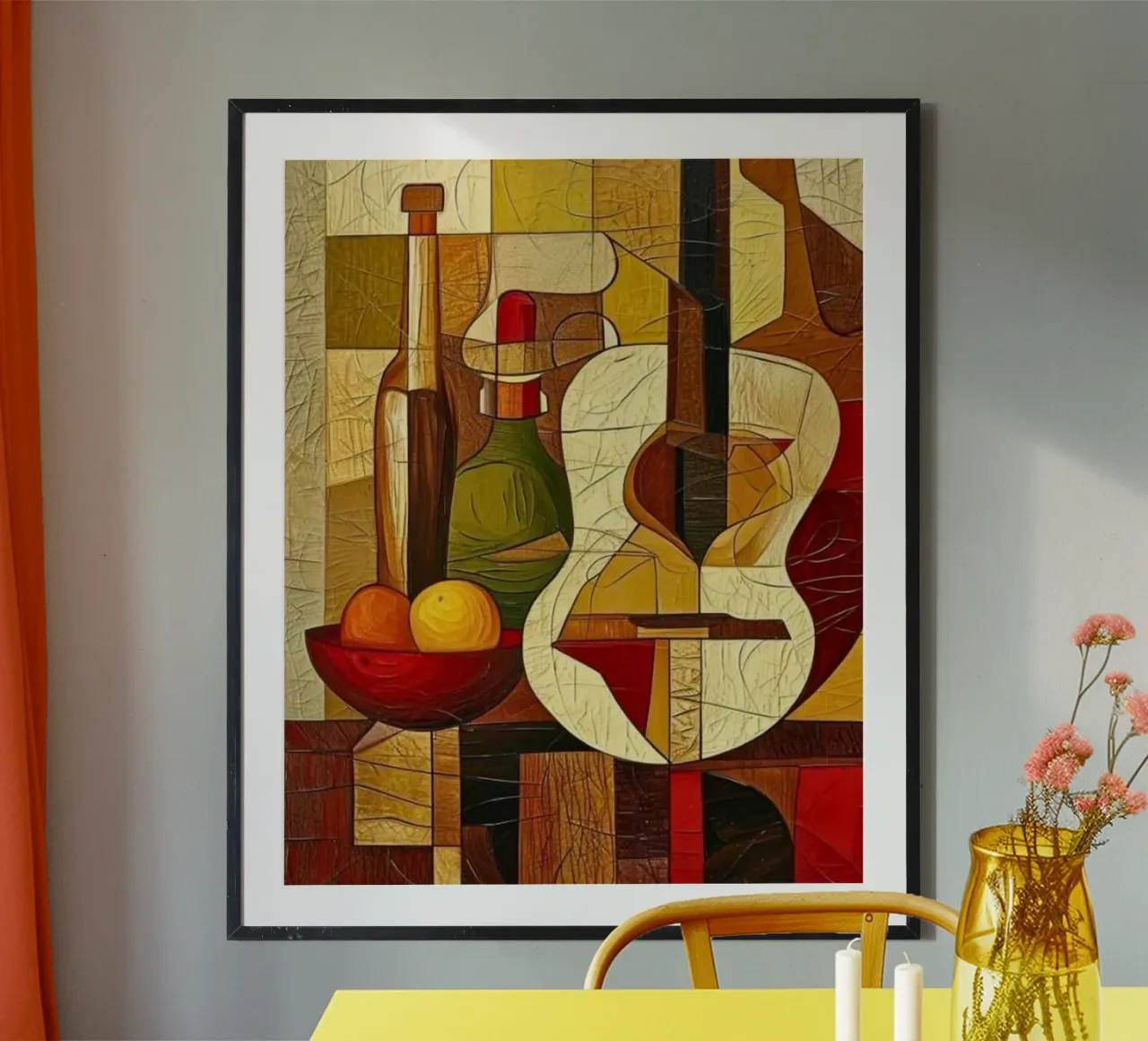 Schöne Gitarre Picasso Poster von Günstiger Laden