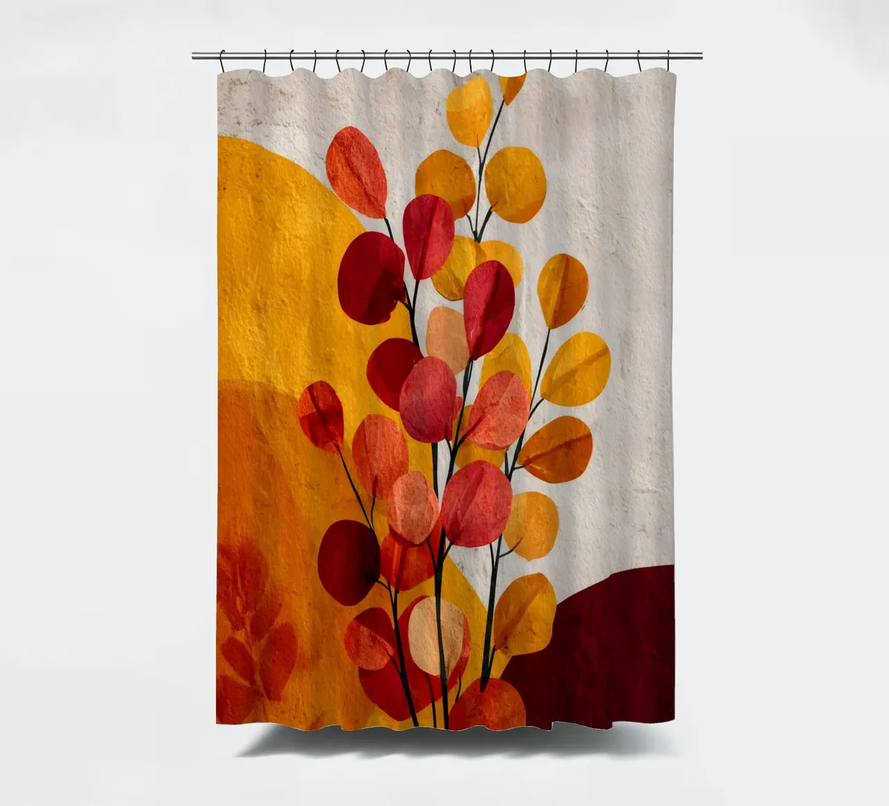Abstract Botanical Shapes tenda da doccia da Gypsy Galleria