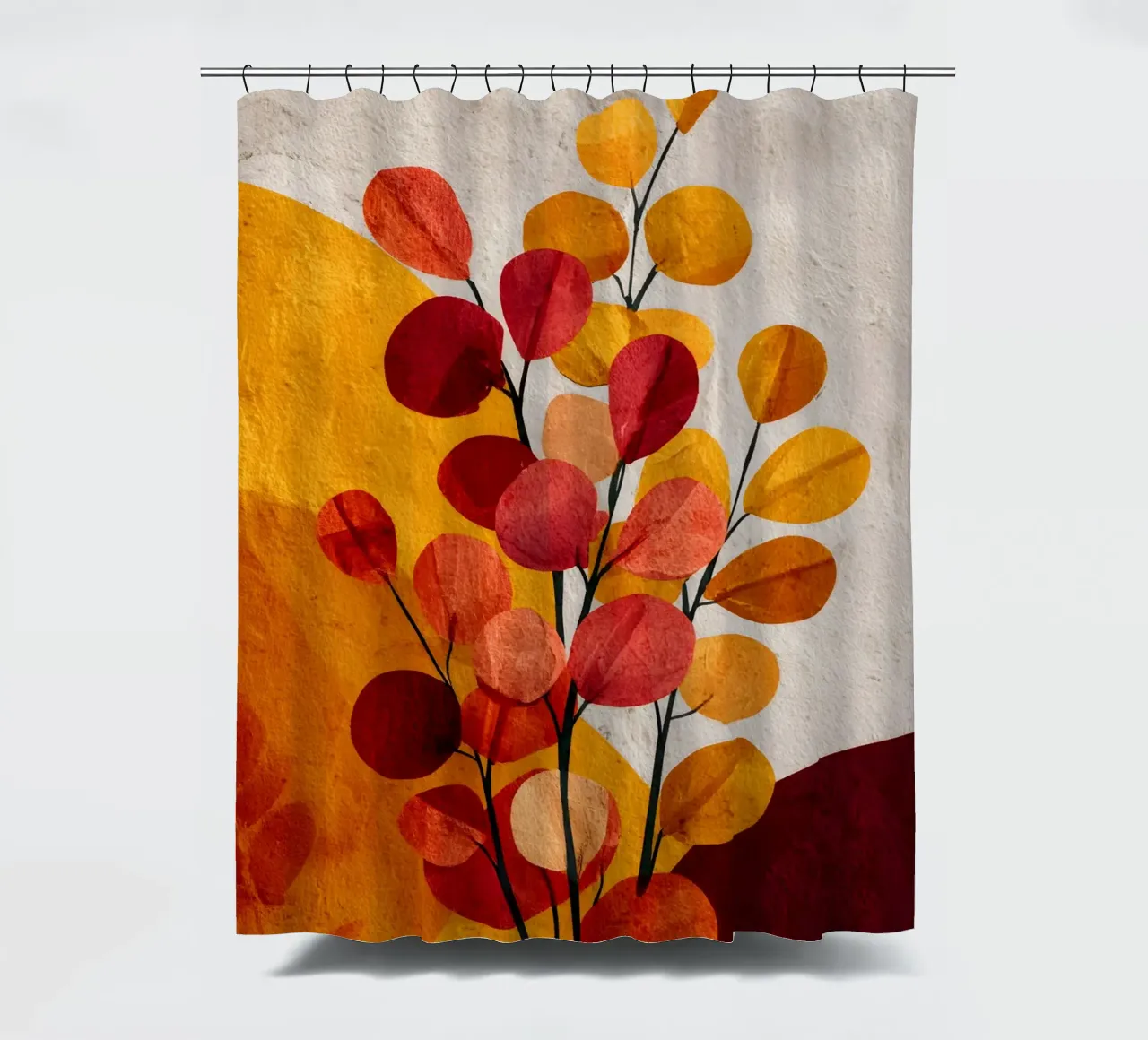 Abstract Botanical Shapes tenda da doccia da Gypsy Galleria
